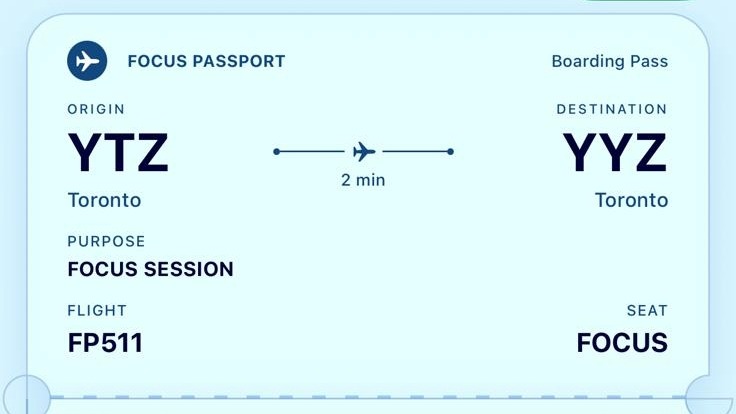 Map view showing a session location marker